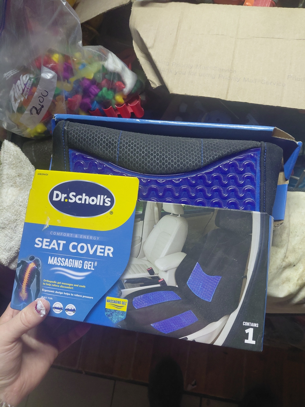 Dr. Scholl's Massaging Gel Seat Cover